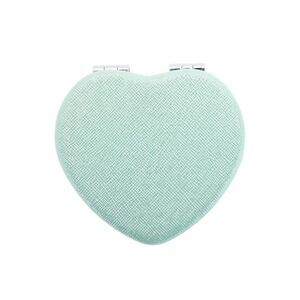 Heart-shape Makeup Mirror Green